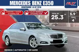 MERCEDES BENZ E250 2010 AVANTGARDE 1.8 AT LOW KM.66RB PAJAK PNJNG #F3S