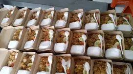Nasi ayam geprek/Kentucky