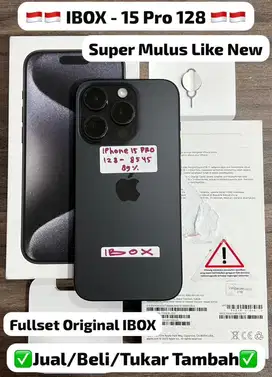 Iphone 15 Pro 128 Gb Black Titanium Ibox Muluss