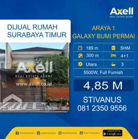 Rumah Araya 1 Galaxy Bumi Permai Dijual