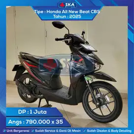 KM BARU 300an Honda All New Beat CBS Tahun 2025