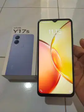 Vivo Y17s 4G 6/128 fullset segel mulus 98% siap pakai
