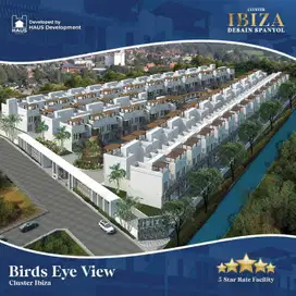 Villa Siap Huni Cluster Ibiza Tipe Barcelona Jalan SM Raja