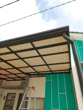 Kanopi carport atap alderon awet&kokoh