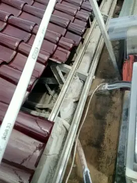 Tukang atap bocor ganti atap renopasi