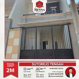 DIJUAL CEPAT BUTUH UANG RUMAH BAGUS SUTOREJO