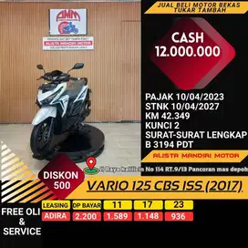 VARIO 125 CBS ISS TH 2017 BISA BAYAR VIA CC / PAYLATER