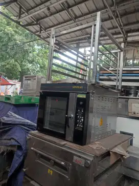 Electric convection oven listrik isi 5 loyang SM-705E Sinmag Taiwan
