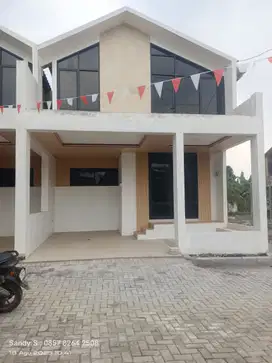 Rumah 2 lantai mezzanine + Rooftop di Parung Ciseeng Bogor