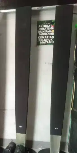 speaker pasif tower LG ex home teather mulus normal