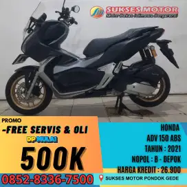 DP 500 RIBU HONDA ADV 150 ABS TAHUN 2021