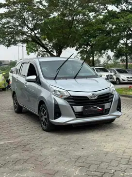 (Cash) Calya E manual 2021 km 20rb silver bagus kredit dp 5jt g