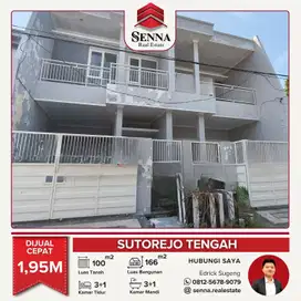 DIJUAL CEPAT BUTUH UANG RUMAH BAGUS SUTOREJO TENGAH