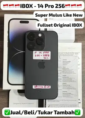 Iphone 14 Pro 256 Gb Space Black Ibox Muluss