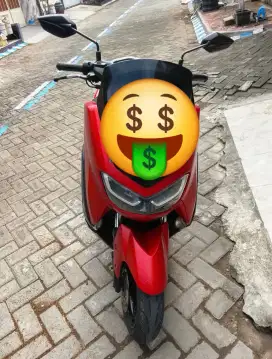 Dijual Santai Yamaha Nmax Warna Merah Limited Pemakaian 2021