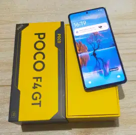 Poco F4 GT 5G 12/256 fullset segel mulus 98% siap pakai