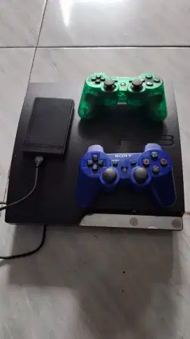 Play Station 3 Slim 160GB Plus 250GB HDD eksternal Full Game