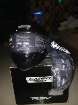 Dijual Helm merk RSV FF500 Eiger Riding baru