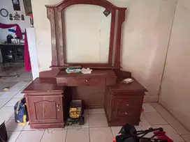 Meja rias kayu jati 700