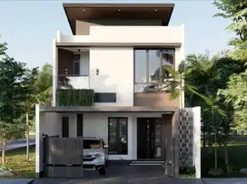 Rumah Brand New Dijual Taman Villa Meruya Hadap Selatan - LT 126m2