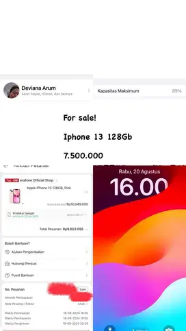 IPHONE 13 pemakaian pribadi