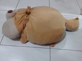 Boneka Shiba gratis 60cm sesuai foto ada sobek dan kotor