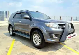 Toyota Fortuner G Lux Tahun 2012 Automatic Abu abu Metalik