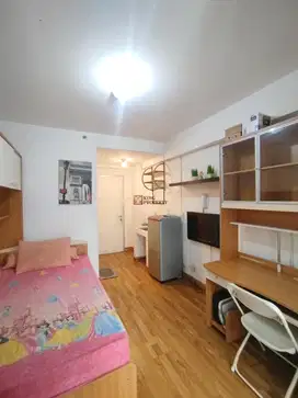 Studio Bayview 21m2 Green bay Pluit Furnished minimalist Siap Huni
