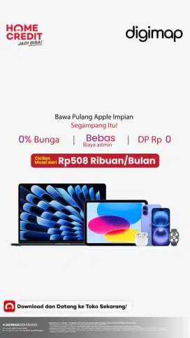 Promo iphone, macbook dan ipad