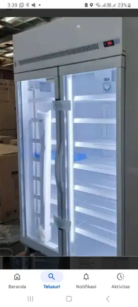 showcase 2 pintu 1000L GEA
