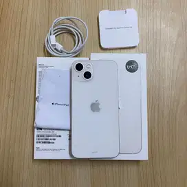 Iphone 13 128 gb ibox starlight garansi on juni
