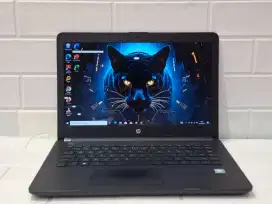 Laptop hp 14-bs0xx prosesor Intel Celeron N3060/Ram 8GB/HDD 500GB