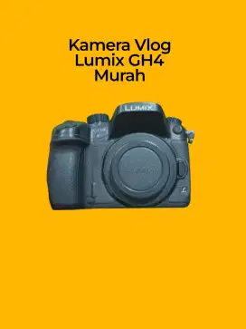 Kamera Vlog Lumix GH4 Body Only Murah