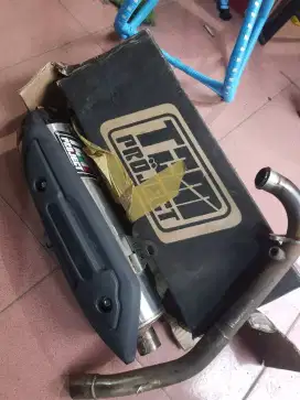Kenalpot tzm ss pro stanlis pcx atau vario 160