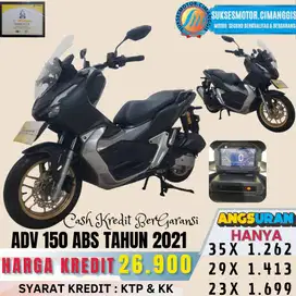 ADV 150 ABS TERMURAH CASH/KREDIT PROMO UNIT LAINYA KLIK PROFIL