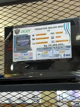 Acer Predator Helios Promo Cicilan Tanpa Dp & Free 2x Cicilan