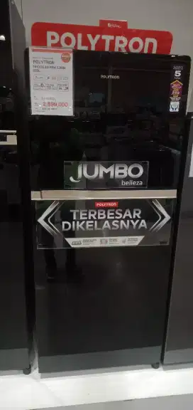 POLYTRON FRIDGE 2D PRW 23MN 220L/Lotte Grosir Serpong