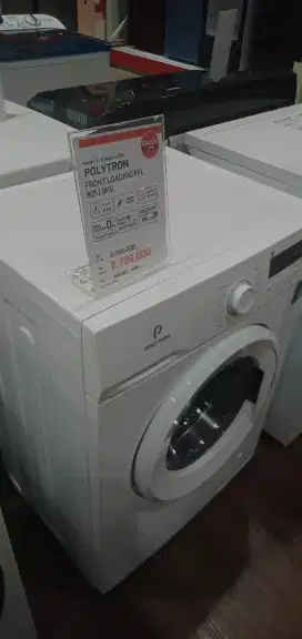 POLYTRON FRONT LOADING PFL 8051 8KG/Lotte Grosir Serpong