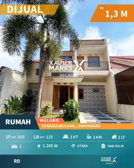 Dijual Rumah Hanya 3 Menit Ke Raya Suhat, Lowokwaru Malang