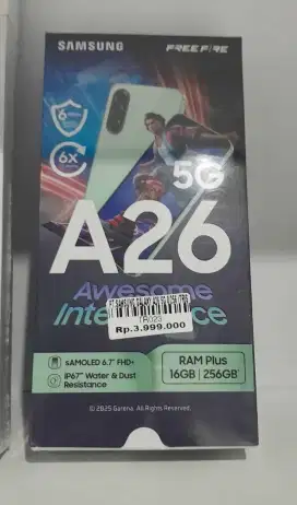 Samsung Galaxy A26 5G 8+8/256 Atlantis Dahsyat