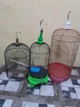 Di jual 3 buah kandang burung HARGA NET NET NOT