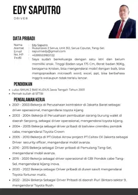 Mencari pekerjaan Driver