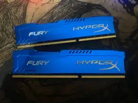Kingstone HyperX Fury 8GB x 2