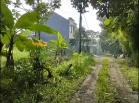 Jual tanah kosong 204 meter sertifikat