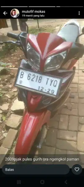 Jual Yamaha Jupiter lengkap pjk mati pules