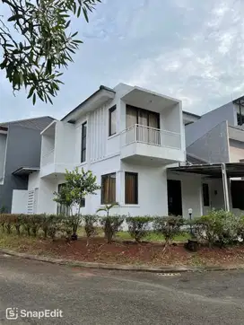 Disewakan Rumah Hoek Siap Huni di Cluster Cosmo BSD The Icon