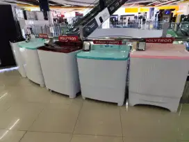 Sedia mesin cuci semi auto washer polytron berbagai tipe spesial promo