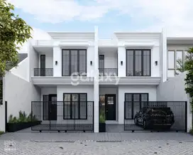 Rumah 2 Lantai Modern Bagus, Baru Gress 100% Manyar Jaya