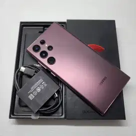 FULLSET MULUS  SAMSUNG GALAXY S22 ULTRA 5G 12/256 BURGUNDY EX SEIN