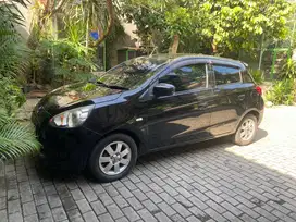 Mitsubishi mirage matic 2012 low km 82rb antik istimewa